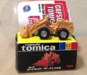 Capsule Tomica ConstructIon 63 Wheel Loader 2006 series 12 Yujin mini car Tomy
