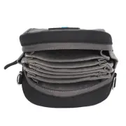 Portable 8 Slot Camera Lens Filter Case Bag with Shoulder Strap Dustproof For