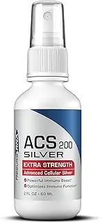 ACS 200 Extra Strength Colloidal Silver | 2 Ounce Spray Immune System Support