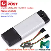 Aluminum shell CP2102 USB 2.0 to UART TTL 5PIN Connector Module Serial Converter