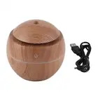 USB Essential LED Touch Ultrasonic Humidifier Oil Diffuser Air Purifier