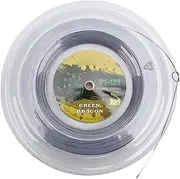 Tennis String, 200m Double Ribbed Design Polyester Tennis Racquet String 1.25mm Wire Diameter for Amateur, Daily Training, qcv7xrwaig-13/286