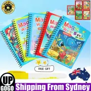 Water Drawing Book Magic Doodle Coloring Book Learning Painting & Pen For Kids a