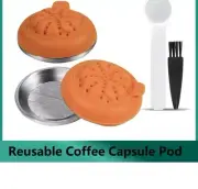 2 Stainless Steel Coffee Capsule Pods For Didiesse Frog Machine Reusable Filter