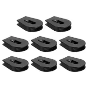 8Pcs Wheeled Cord Locks for Drawstring Toggle Slider Stopper, 1.2x1.5 Inch