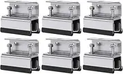 MagiDeal Roof Rack Mount Kit Van Roof Rack Brackets Automotive Accessories Premium Directly Replace Easy Installation Stainless Steel, Single Hole 6pcs Set