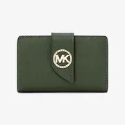[Michael Kors] Women's Md Tab Za Wallet Bag