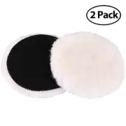 5 6'' 7 inch Lambs Wool Buffing Polishing Pads Bonnets Sanding On Car Buffer Pad