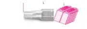 Beta Tools 861 TX/C25 200x 1/4" Hex Drive Torx Bit T25 008610485