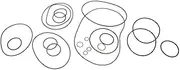 Drivetech O'Ring Kit Btr M85-97Le No Sols 01ROK85000