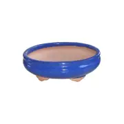 Northcote Pottery 28 x 22 x 9cm Blue Oval Izumi Bonsai Pot