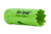 Re-Load Re-Load RLHS22 | Hi-Flex Bi-Metal 22mm Cobalt Holesaw | Green