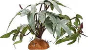 GRIRIW Simulated Plants Decor for Reptile Habitats Lifelike Artificial Greenery for Lizards and Geckos Enhances Tank Aesthetics Easy Maintenance Safe for Pets for Terrarium