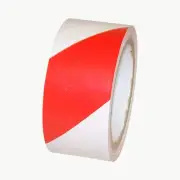 JVCC Hazard Warning Tape (HZ-8): 2 in. x 18 yds. (Red/White stripes)