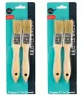 Natural Pastry Brush Butter Baking Basting Grill Cook Oil Brush BBQ 17.5x 2.5