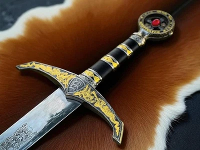 Templar Knight Sword Robin Hood Sword Custom Handmade Sword Best Gift