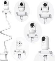 Universal Flexible Baby Camera Mount - Strong Shelf Holder and Bracket | No Drilling | Safer for Monitors | Compatible With Most Models