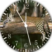 Leopard Jaguar Frameless Borderless Wall Clock Nice For Gifts or Decor W410