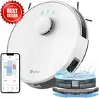 M1 Robot Vacuum Mop 5500Pa Strong Suction Multi-Floor Map Alexa App 200min