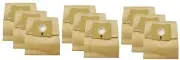 3 X 2138425 - Bissell 9 Pack (2038425) Zing Canister Vacuum Bags