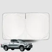 Windscreen Sun Shade for Toyota Hilux Extra Cab 2015-Current Universal Fit Window Visor UV Block