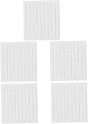 ERINGOGO 500pcs Round Acrylic Double-Sided Adhesive Dots Sticky Putty Adhesive for Home Office