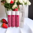 Lot of 3) Vintage Avon Flavor Savers STRAWBERRY Lip Balm Chapstick - 0.15oz/4.2g