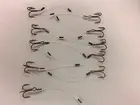 (10 qty) 2.5" Removable fluorocarbon stinger hooks size #10 VMC