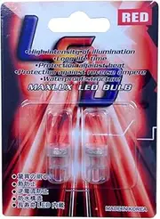 MAXLUX T10-01R LED T-10 Wedge Bulb, Red