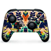 Nintendo Switch Pro Controller Skin Decal Vinyl Wrap - Pop Art Toucan Color