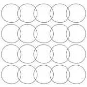 20pcs Black 80mm OD 1.5mm Thickness Sealing Ring O-shape Rubber Grommet✦KD