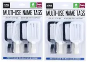 8X Luggage Tag Travel ID Tags Address Name Label Bag School Backpack Multi-Use