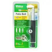 Whitco Black Patio Bolt