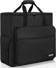 AKOZLIN Desktop Gaming Computer Tower PC Chassis Carrying Case Travel Storage Bag for Keyboard Mouse Accessories