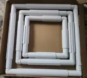 Hand U journey 3 Universal Clip Frame Square Plastic Frame Sets for Embroidery