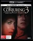 The CONJURING 3 - The Devil Made Me Do It (4K UHD Blu-Ray) NEW