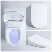 OZNALA Smart Electric Bidet Toilet Seat Washlet Cover Remote Control Paper Saving Clean