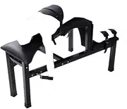 SAHOOSAFETY Sex Furniture Large Bondage Sex Chair With Handcuffs Fixed Sex Chair in Kneeling Position Sex Toys for Men and Women