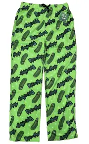 Rick And Morty Lounge Pants Pajama Pant PICKLE RICK SOFT POCKETS NWT Men Long M