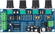 NE5532 Power Amplifier Board High Performance Single Power Preamp Tone Board with Volume Control for Audio Enthusiasts DIY Amplifier Projects
