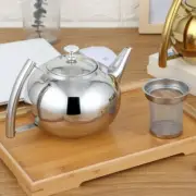 Silver Gold Colors 1.5L/2L Teapots Stainless Steel Water Kettle Hotel Tea Pot