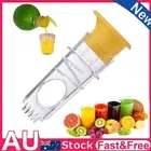 Lemon Mini Squeezer, Screw Top Lemon Juicer, Lemon Squeezer Manual Plastic UL