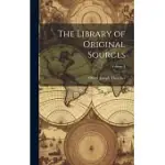 THE LIBRARY OF ORIGINAL SOURCES; VOLUME 1