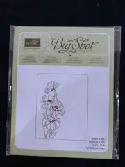 Stampin Up Sizzix Big Shot Emboss Folder - Flower Garden