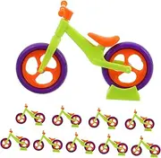 MOLUCKFU Simulated Bike Accessory Kit 10pcs Mini Bike Model DIY Toy for Children