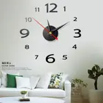( 大小數字 ) 創意時鐘鏡面牆貼 壓克力時鐘  壁貼時鐘 3D立體靜音時鐘 創意時鐘 掛鐘 壁鐘 時鐘牆貼