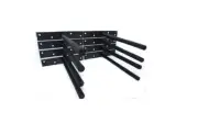 Floating Shelf Screws Wall Plugs Bracket Solid Steel Heavy Duty Brackets 8 Pack
