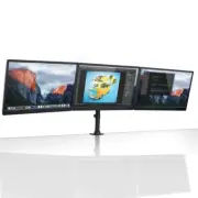 mount-it! Fully Adjustable Triple Computer Monitor Mount for 13" to 27" Screens