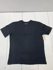 OSC Mens Plain Black Shirt Sleeve T Shirt Size 5X New