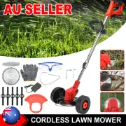 24V 800W Electric Whipper Snipper Lawn Mower Weed Cordless Grass Trimmer Cutter